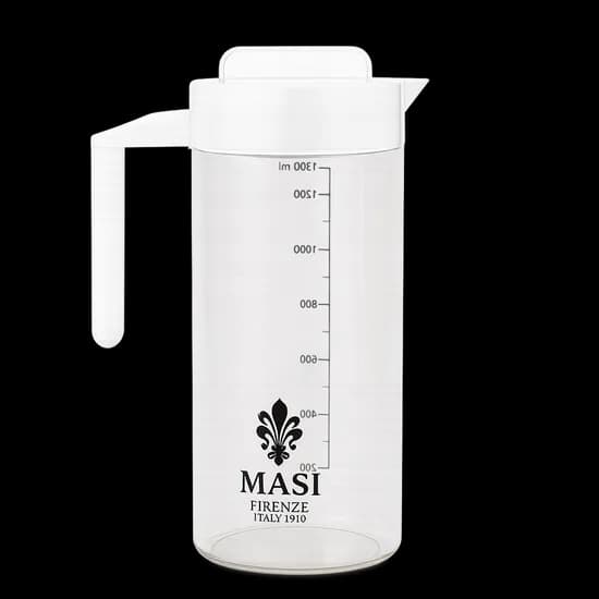마시피렌체 내열유리 물병 화이트 1300ml 1개