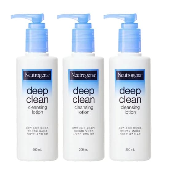 뉴트로지나 저자극 클렌징 로션 200ml 3개