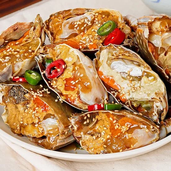 어촌명가 국내산 연평도 알배기 한입 간장게장 1.2kg 2개