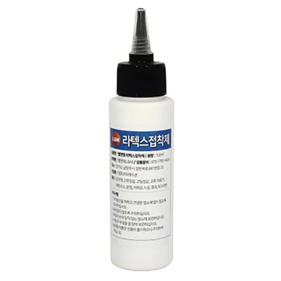 엘앤엠 천연고무원액 라텍스 접착제 100g 1개