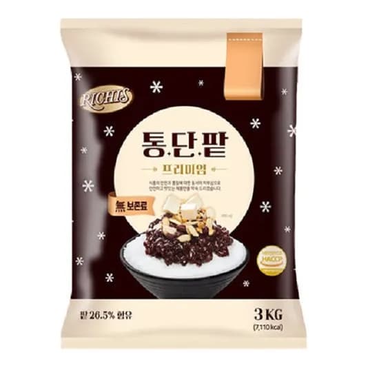 리치스 통단팥 3kg 1개