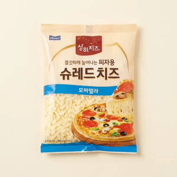 매일유업 상하치즈 피자용 슈레드치즈 모짜렐라 200g 1개