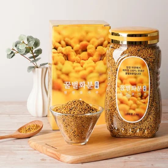 영광천년벌꿀 국내산 꿀벌화분 500g 1개