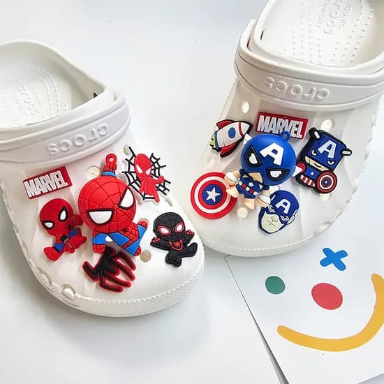 MARVEL 히어로 파츠세트 스파이더맨 캡틴아메리카 12pcs 1set
