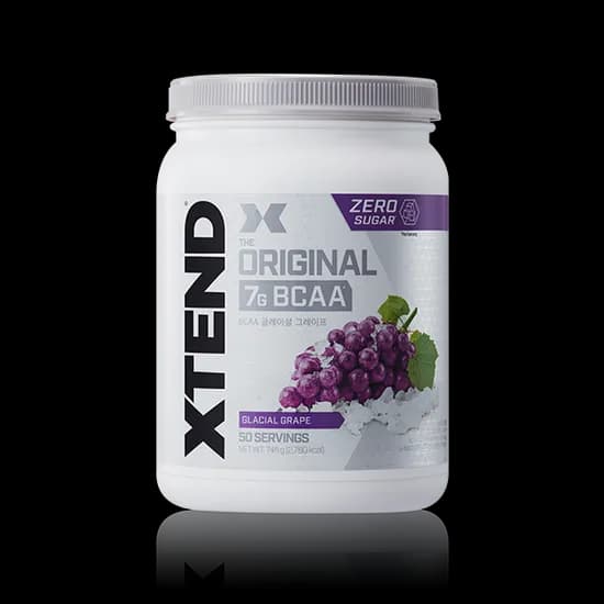 엑스텐드 BCAA 글레이셜, 그레이프, 745g, 1개