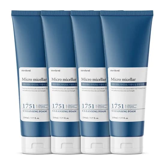 메르헨트 약알칼리 미셀라 폼클렌징, 230ml, 4개