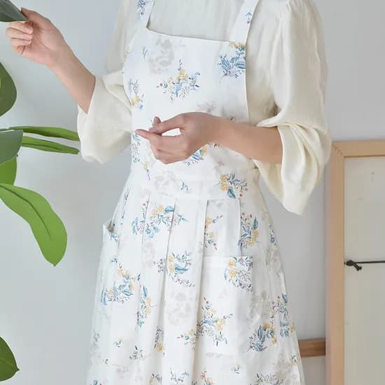 프리지아 앞치마 옐로우 1개
