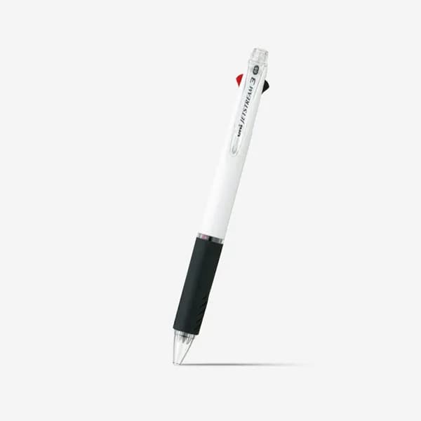 유니 제트스트림 3색 볼펜 멀티펜 SXE3-400-05 0.5mm 화이트 1개 6,980원