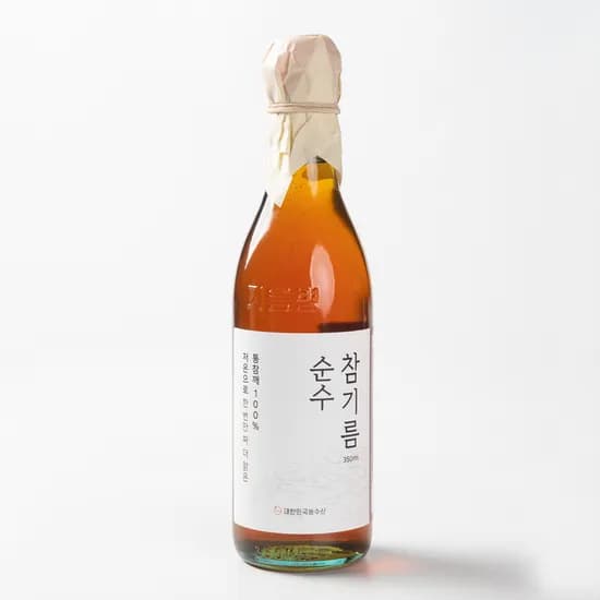 순수 참기름, 180ml, 1개