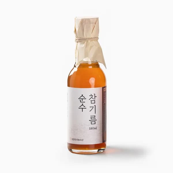 순수 참기름 350ml 1개