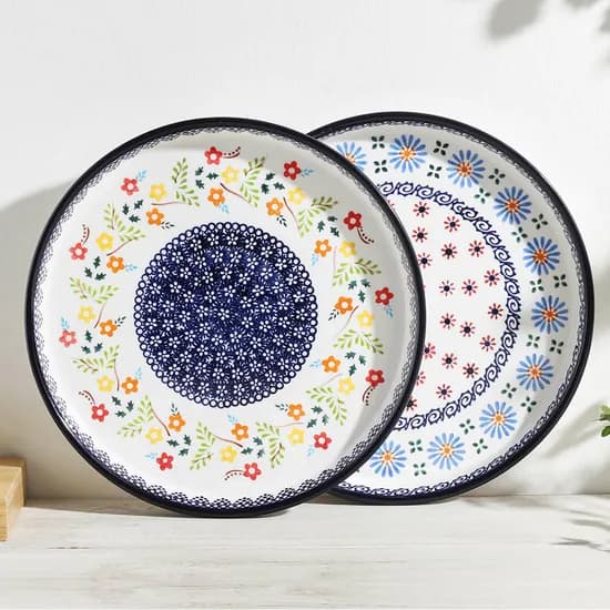 프라카 폴란드풍 도자기 원형 플레이트, 캐롤리나, 22cm, 1개
