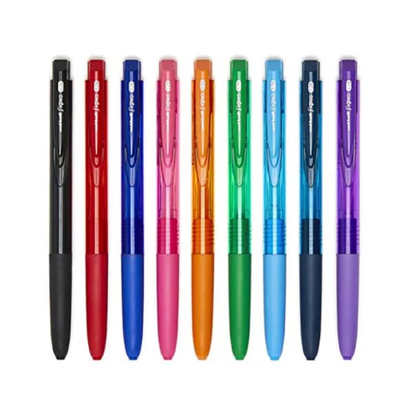 유니볼 시그노 노크식 볼펜 RT1, UMN-155-38, 0.38mm, 라이트블루, 1개