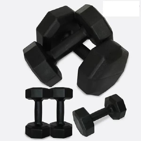 유레카스포츠 블랙 팔각 아령 5kg 1개