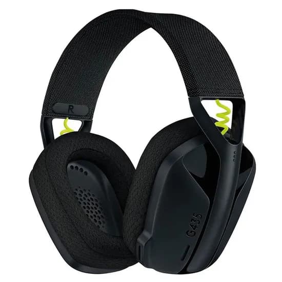 로지텍 G435 무선 헤드셋, A00150, 블랙 (수신기미포함), 1개