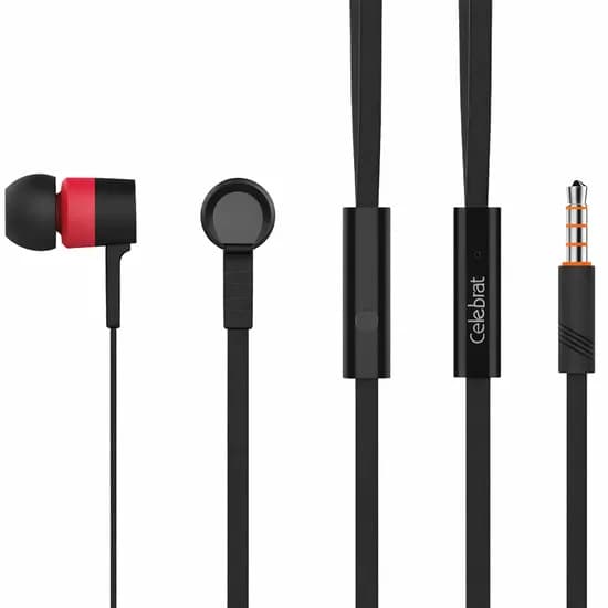 유선 게이밍 이어폰 3.5mm 이어폰 D2, 레드