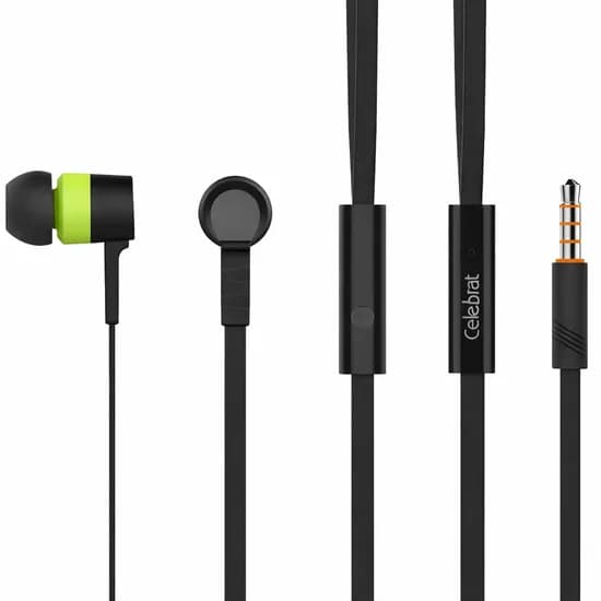 유선 게이밍 이어폰 3.5mm 이어폰 D2, 그린