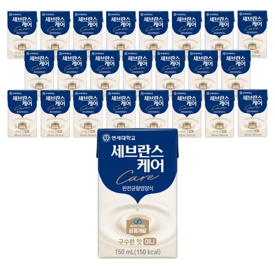 세브란스케어 완전균형영양식 구수한맛 미니 150ml 24팩