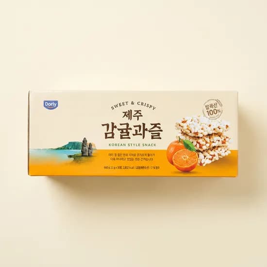 Dorly 제주감귤과즐 22g 30개