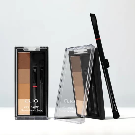 클리오 킬 브로우 쉐이핑 파우더 브로우, 01 내추럴 웜 브라운, 2.4g