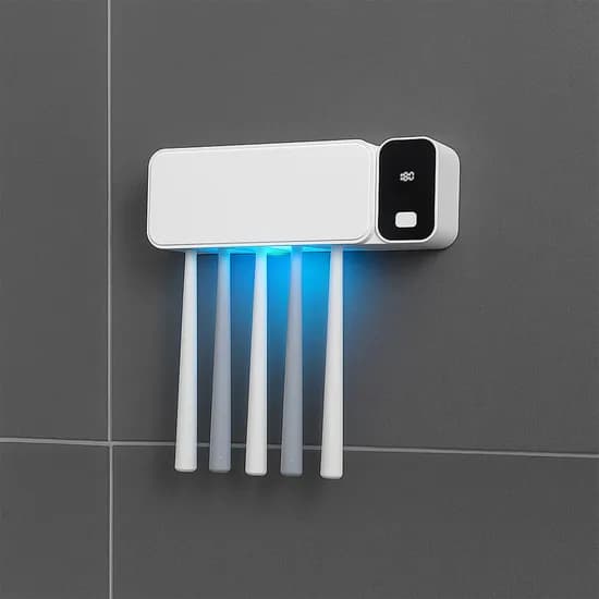 인썸 무선 UV USB 충전식 벽걸이 칫솔 살균기 ITS-700 화이트 1개