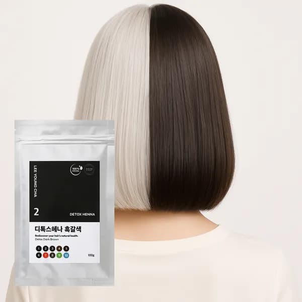 이영차 천연헤나 흑갈색 1개 11,800원