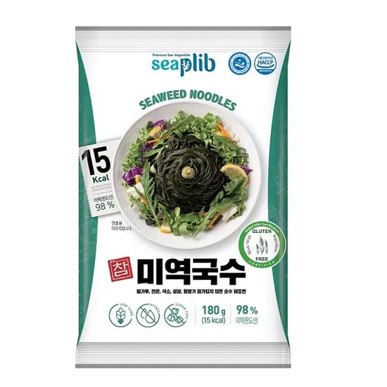해미푸드 함초 참 미역국수 180g 6봉