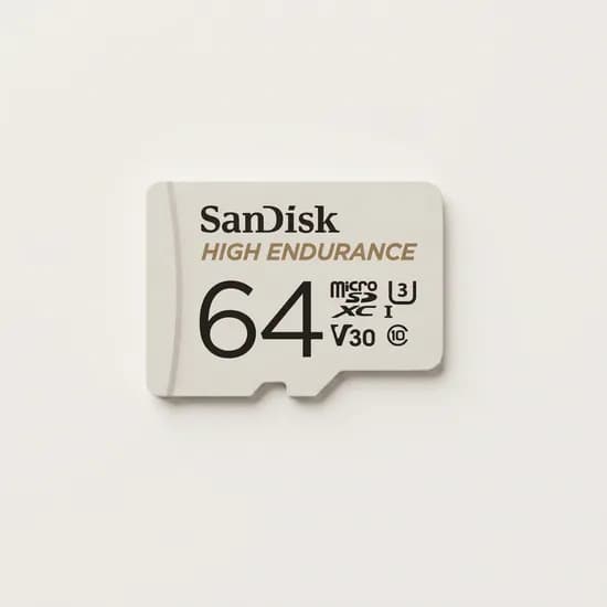 샌디스크 High Endurance 마이크로 SD 카드 SQQNR Class10 64GB 1개