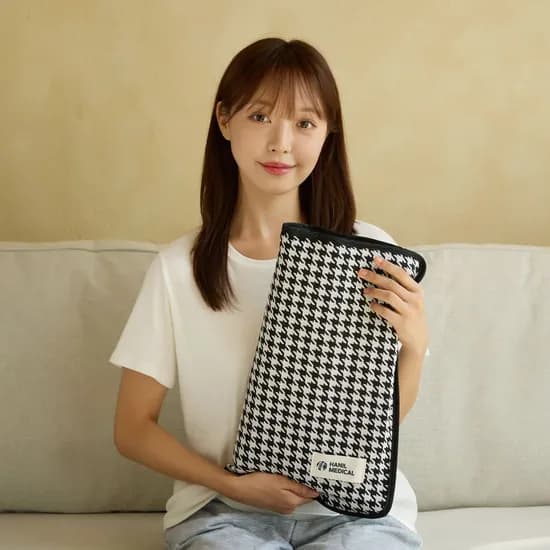 한일의료기 하운드투스 온열 찜질기 네이비 레귤러 35x60cm