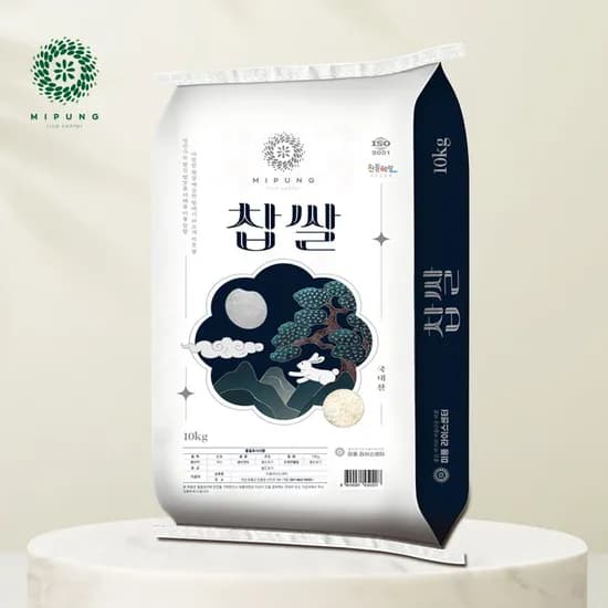 미풍라이스센터 찹쌀, 10kg, 1개