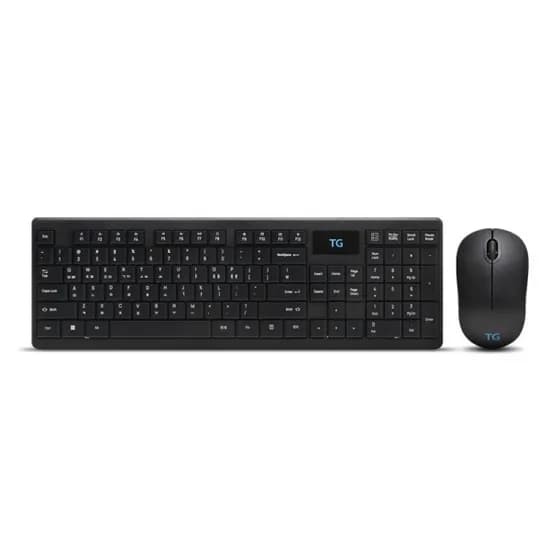 TG 무선 키보드 마우스 세트, TG-KM7100GS, 블랙, 1개