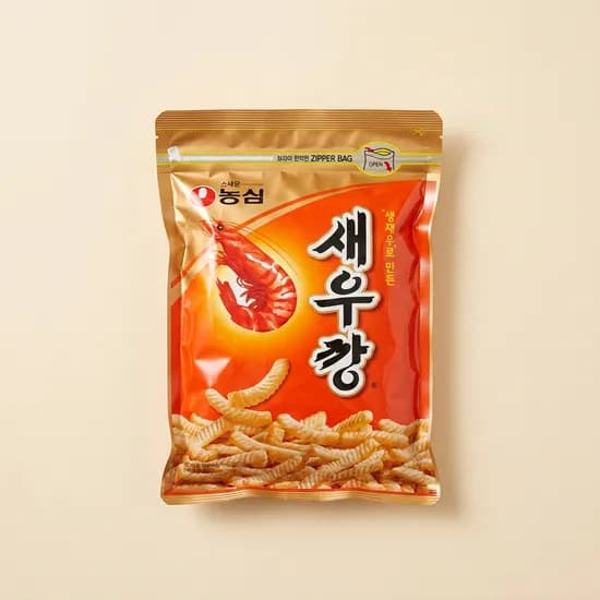 농심 새우깡 지퍼백 대용량 400g 6개