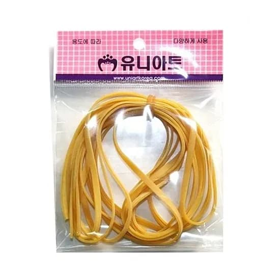 유니아트 찰고무줄 1m 2개입 4,260원