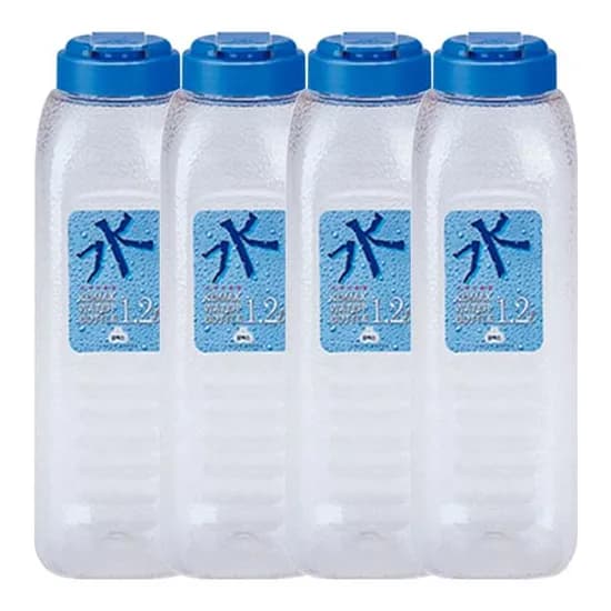 코멕스 물병 블루 1200ml 4개