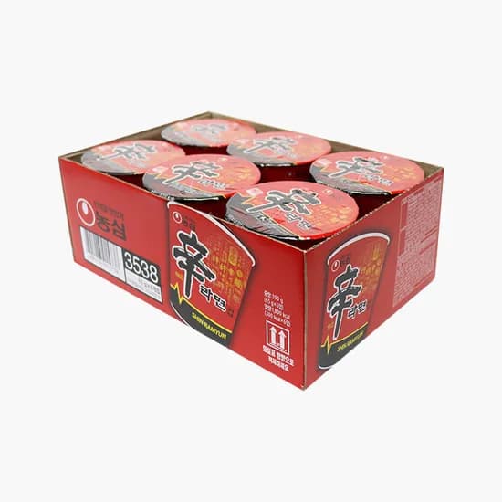 농심 신라면 소컵 65g 12개