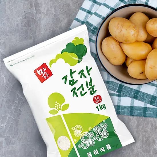 동아식품 감자전분 국내산 1kg 1개