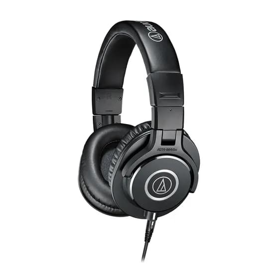오디오테크니카 ATH-M40X 모니터링 헤드폰, 블랙, 1개