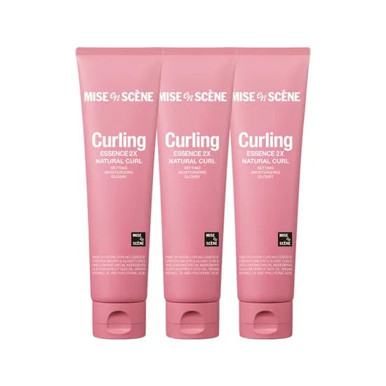 미장센 2X 컬링에센스 네추럴컬 150ml 3개