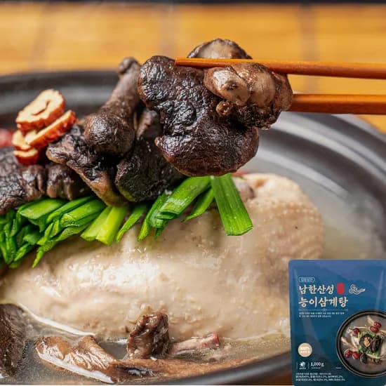 집밥장인 남한산성 능이삼계탕, 1kg, 2개