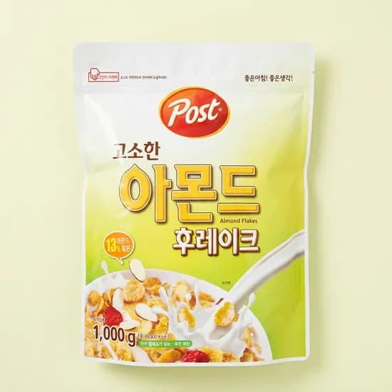포스트 고소한 아몬드 후레이크 1kg 1개