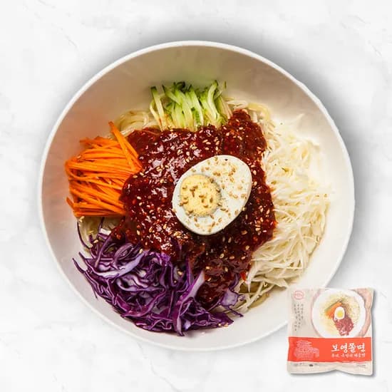 보영만두 쫄면 매운맛 2인분 530g 1개