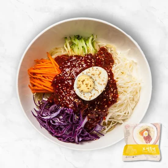 보영만두 쫄면 안매운맛 2인분 530g 1개