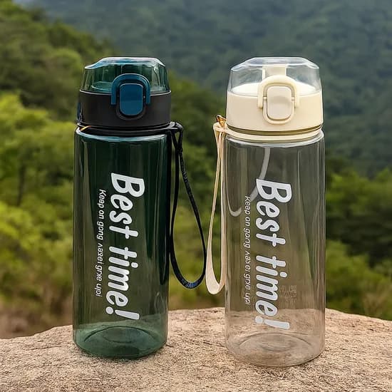 모아 베스트 타임 물병, 그린, 650ml, 1개