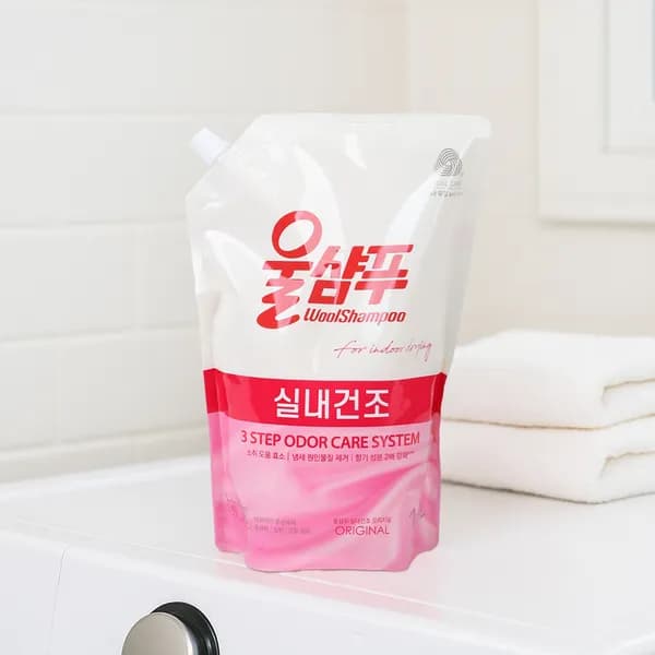 울샴푸 실내건조 오리지널 1.3L 4개 20,900원