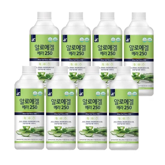 알로에겔 베라 1L 8개