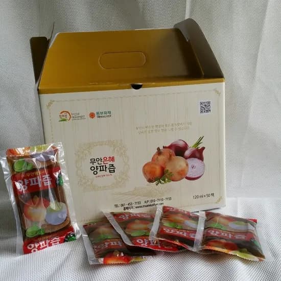 순수양파즙 120ml 100팩