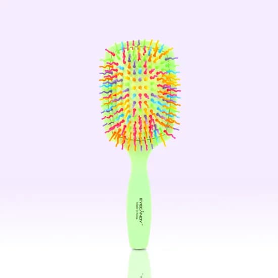아이캔디 레인보우 볼륨 S 패들 헤어브러쉬 멜론그린 1개