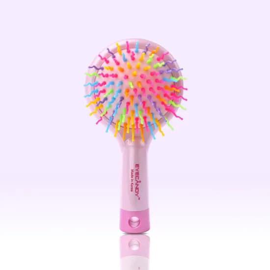 아이캔디 레인보우 헤어브러쉬 러블리핑크 S 1개