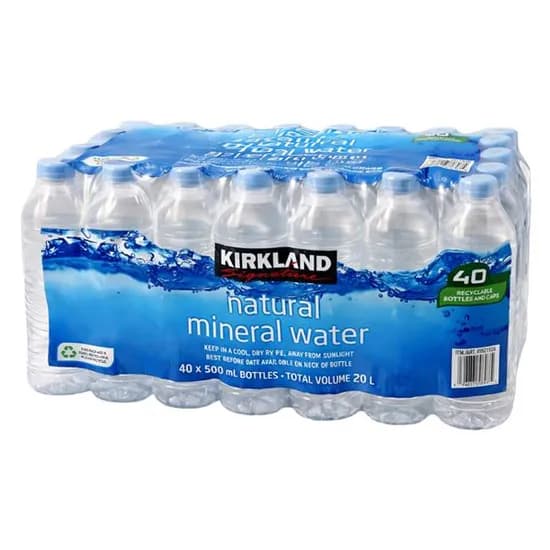 커클랜드 시그니처 먹는샘물 무라벨 500ml 160개