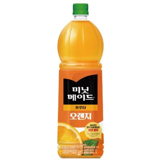 미닛메이드 오렌지 주스 1.5L 3개