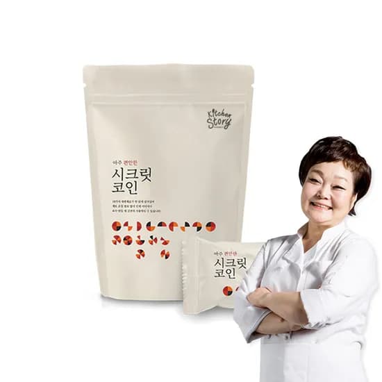 빅마마이혜정 아주 편안한 시크릿코인 80g 5팩